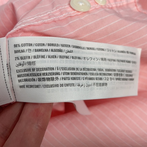 Abercrombie and Fitch striped button front shirt - Picture 8 of 8